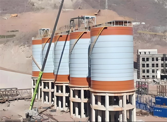 鄂温克高架钢板仓